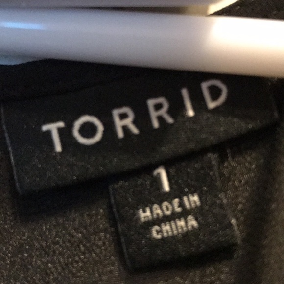 Torrid size 1 dressy top. - Picture 7 of 8